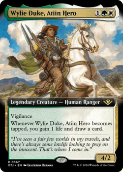 Wylie Duke, Atiin Hero