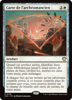 Carte de l'archéomancien