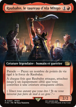 Raubahn, le taureau d'Ala Mhigo