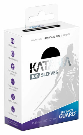 Ultimate Guard Katana Standard Black - Noir