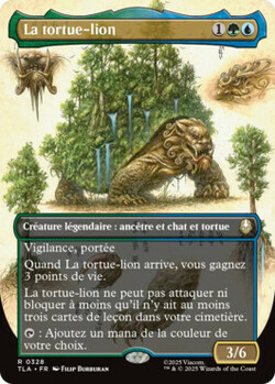 La tortue-lion