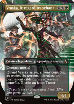 Vraska, le regard tranchant