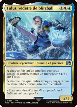 Tidus, vedette de blitzball