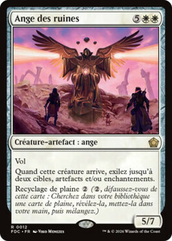 Ange des ruines