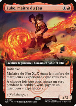 Zuko, maître du Feu