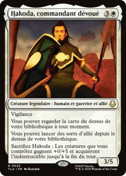 Hakoda, commandant dévoué