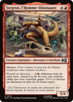Stegron, l'Homme-Dinosaure