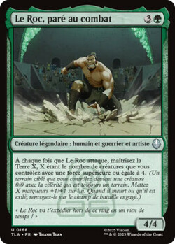 Le Roc, paré au combat