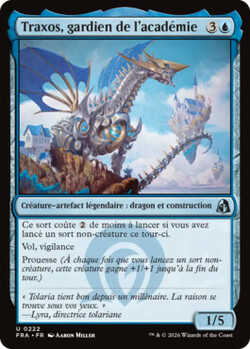 Traxos, gardien de l'académie
