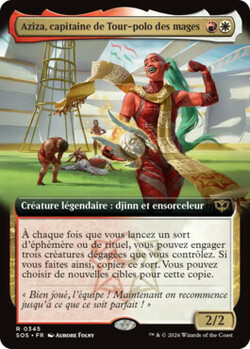 Aziza, capitaine de Tour-polo des mages