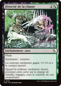 Férocité de la chasse