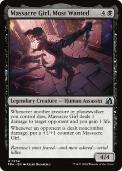 Massacre Girl, Most Wanted