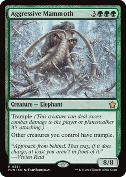 Aggressive Mammoth