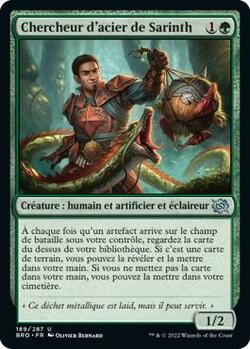 Chercheur d'acier de Sarinth