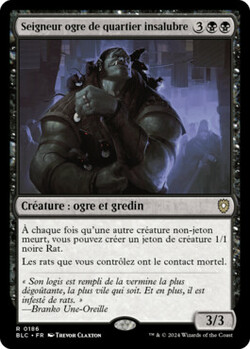 Seigneur ogre de quartier insalubre