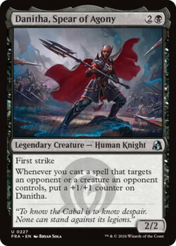 Danitha, Spear of Agony