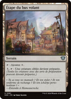 Étape du bus volant