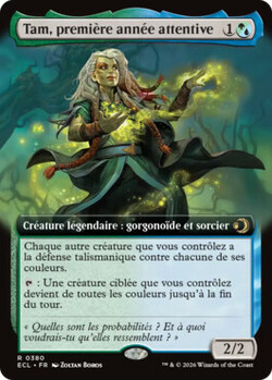 Tam, première année attentive