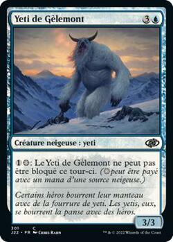 Yeti de Gèlemont