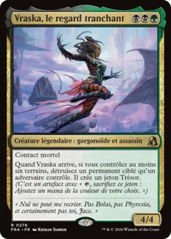 Vraska, le regard tranchant