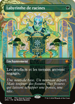 Labyrinthe de racines