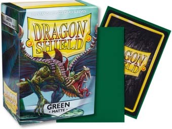 Dragon Shield -  Matte Green 100