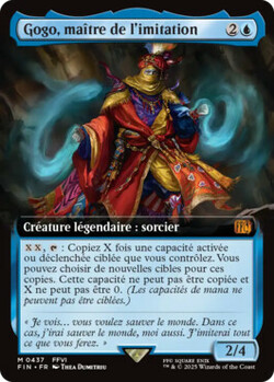 Gogo, maître de l'imitation