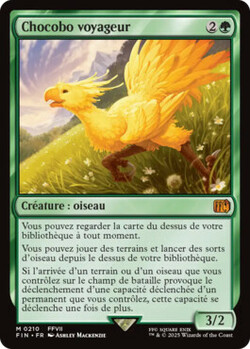Chocobo voyageur