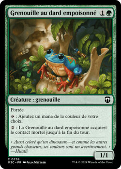 Grenouille au dard empoisonné