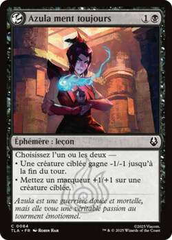 Azula ment toujours
