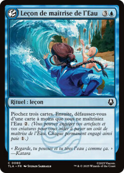 Leçon de maîtrise de l'Eau