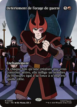 Déferlement de l'orage de guerre