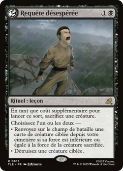 Requête désespérée