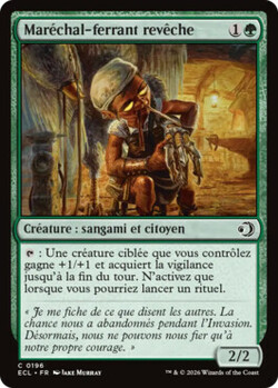 Maréchal-ferrant revêche