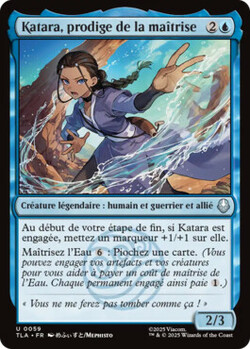 Katara, prodige de la maîtrise