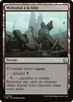 Mémorial à la folie