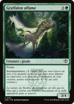 Graffalon affamé