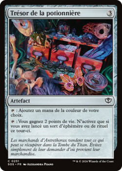 Trésor de la potionnière
