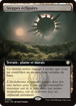 Steppes éclipsées