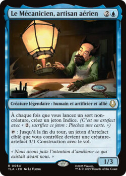 Le Mécanicien, artisan aérien