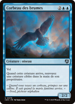 Corbeau des brumes