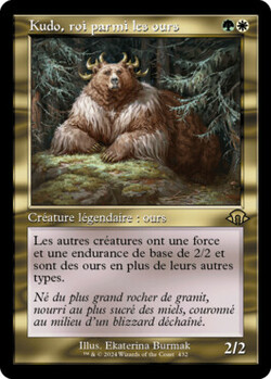 Kudo, roi parmi les ours