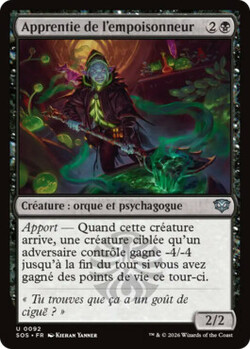 Apprentie de l'empoisonneur