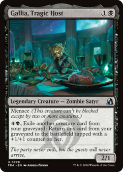 Gallia, Tragic Host