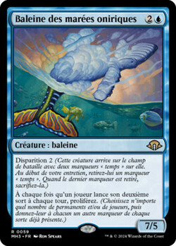 Baleine des marées oniriques