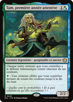 Tam, première année attentive
