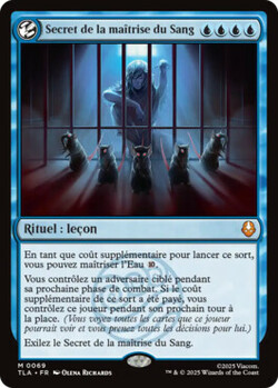 Secret de la maîtrise du Sang