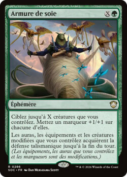 Armure de soie