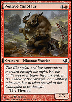 Pensive Minotaur