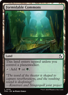 Formidable Commons